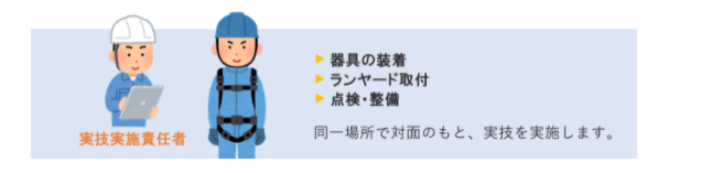 フルハーネス実技講習