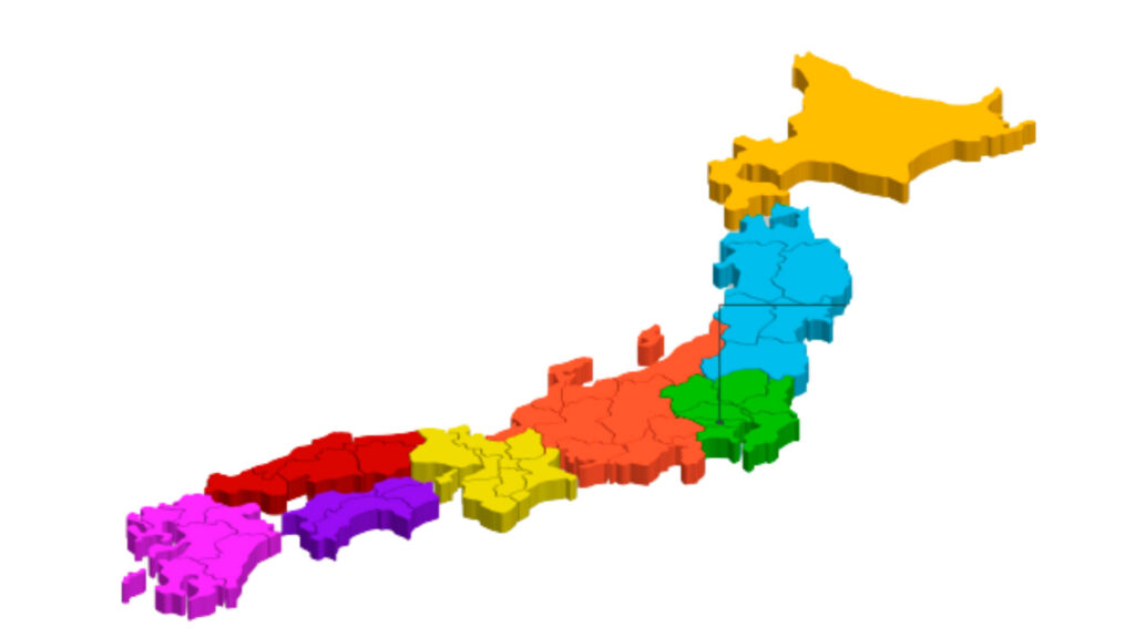 住まいの地域の電力会社一覧